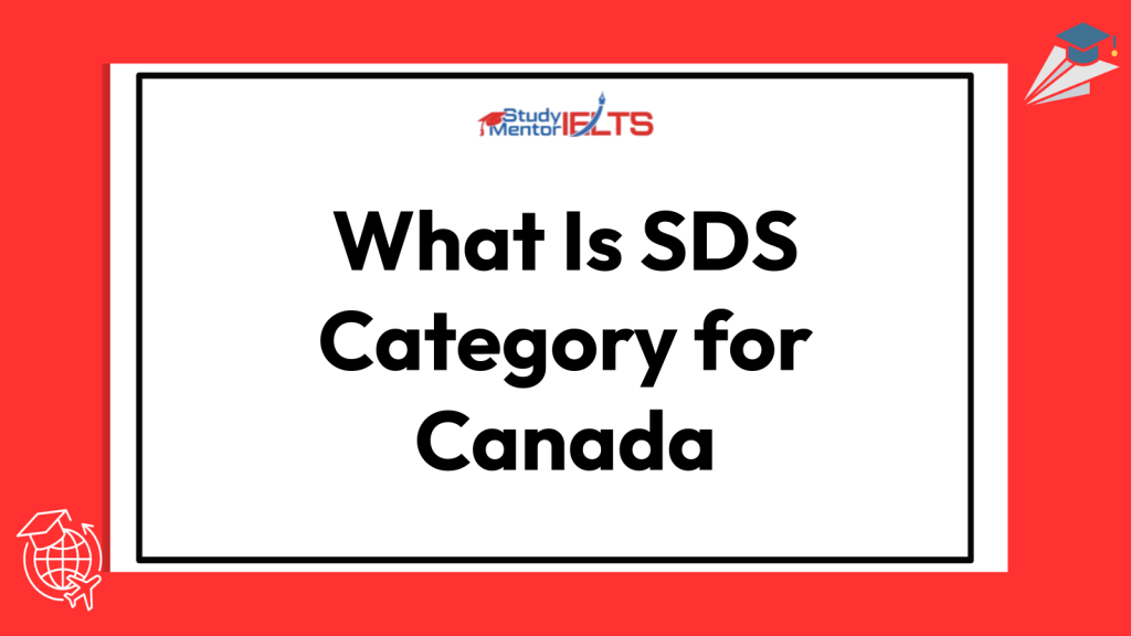 What Is SDS Category for Canada
